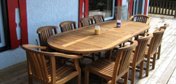 Glenora table and Charles chairs