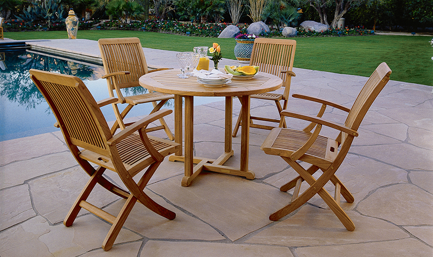 Monterey folding chairs
